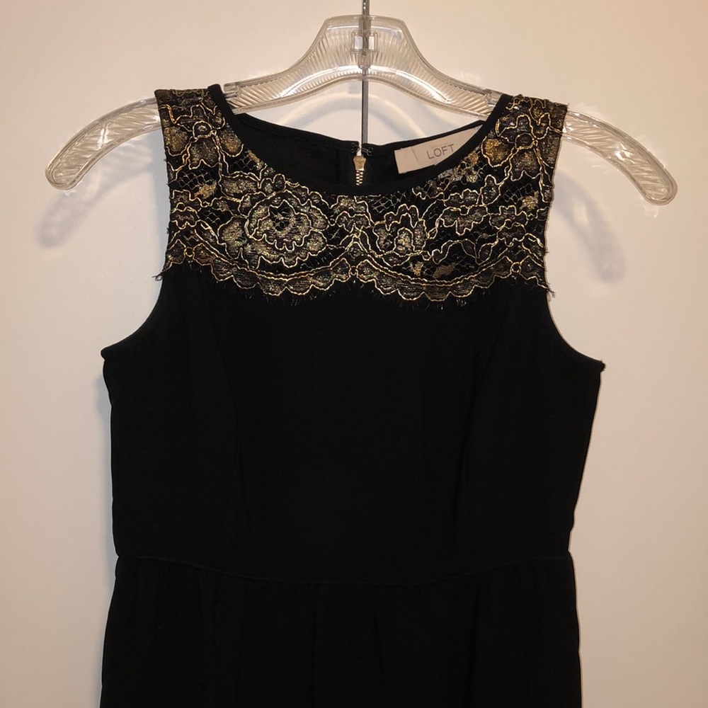 Black cocktail dress